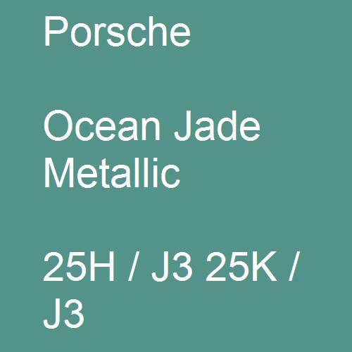 Porsche, Ocean Jade Metallic, 25H / J3 25K / J3.